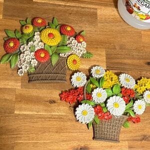 Vintage Syroco 1970s BOHO Wall Decor